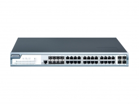 網管工業級千兆8光24電4萬兆SFP